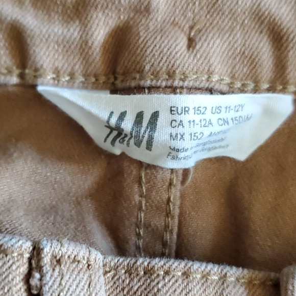 H & M Boys Khaki Jeans 11 12 - Picture 2 of 2
